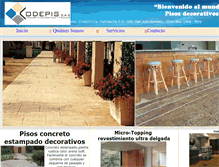 Tablet Screenshot of codepis.com